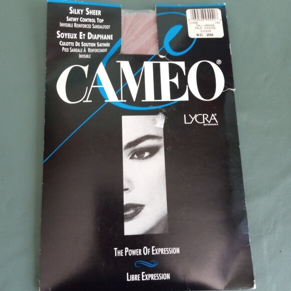Cameo Panty Hose Stocking 70's Tall Pale Incense Vintage Pantyhose Hosiery - Picture 2 of 10